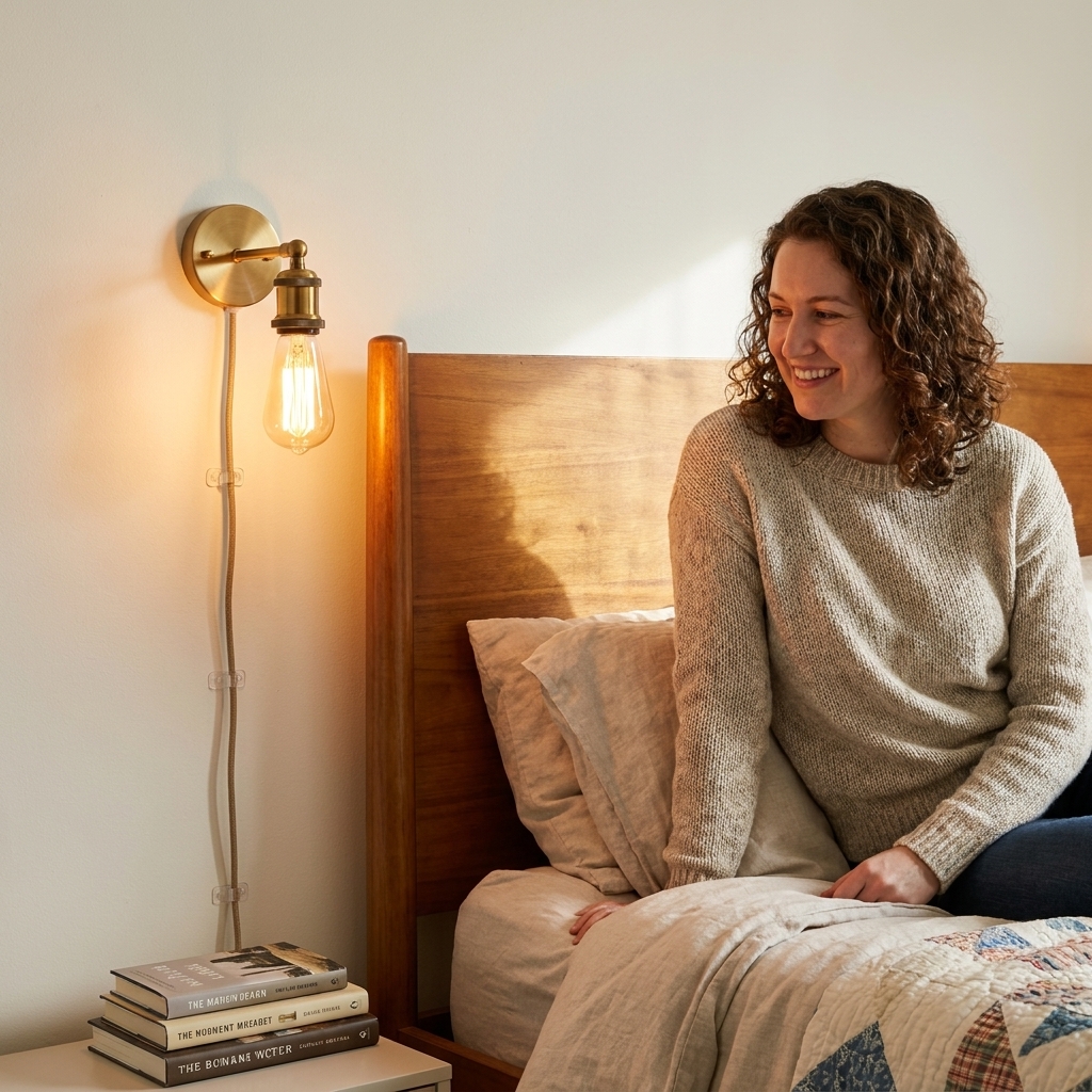 Renter-Friendly Bedroom Lighting Hacks